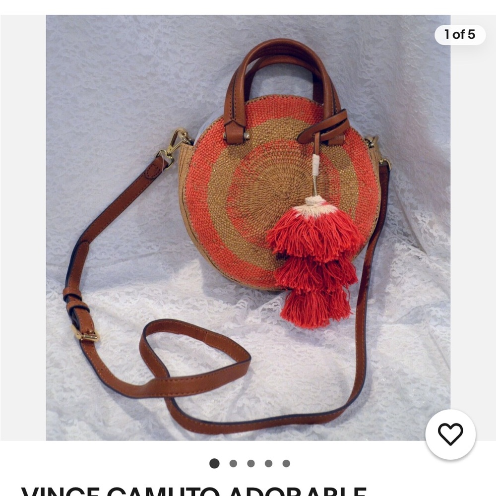 NWOT Vince Camuto bohemian cross body bag